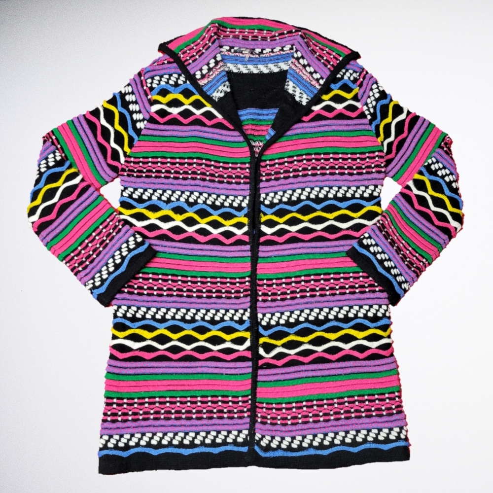 Sioni Open Front Cardigan Sweater Coogie Styled XL